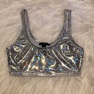 Holographic rave top